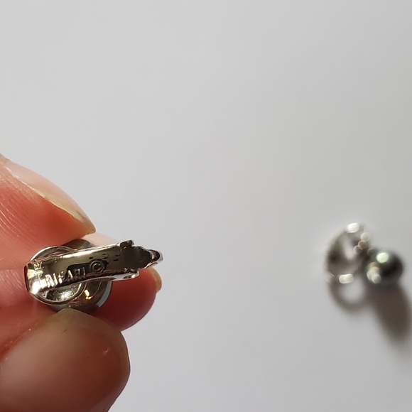 Trafari Faux Pearl Earrings - Picture 3 of 4